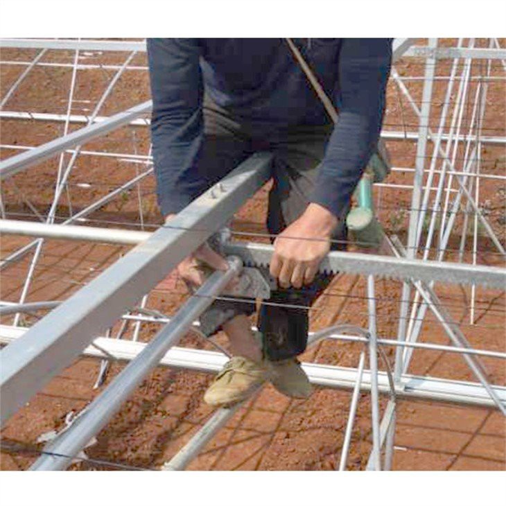 double layer poly greenhouse manufacture