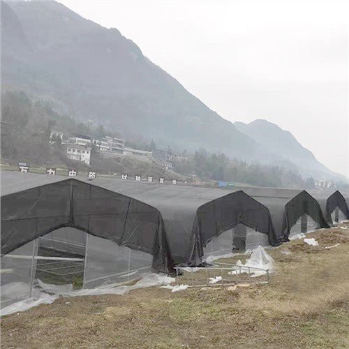 Küçük sera için plastik kapak